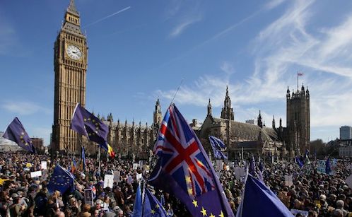 Rally against Brexit
