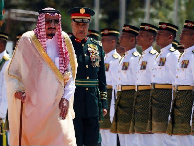 Saudi king's visit