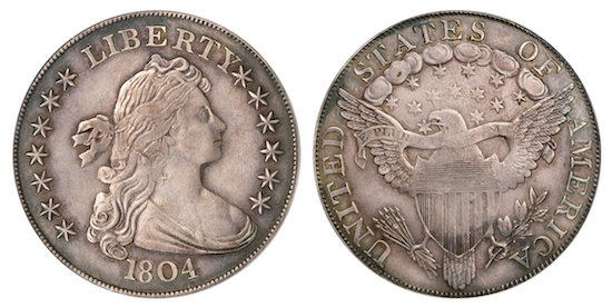 1804 U.S. dollar