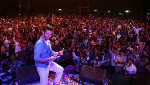 Atif Aslam's concert in Karachi