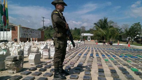 Colombian cocaine haul