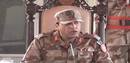 General Major General Nadeem Ahmed