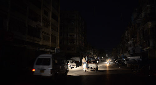 Karachi power breakdowns