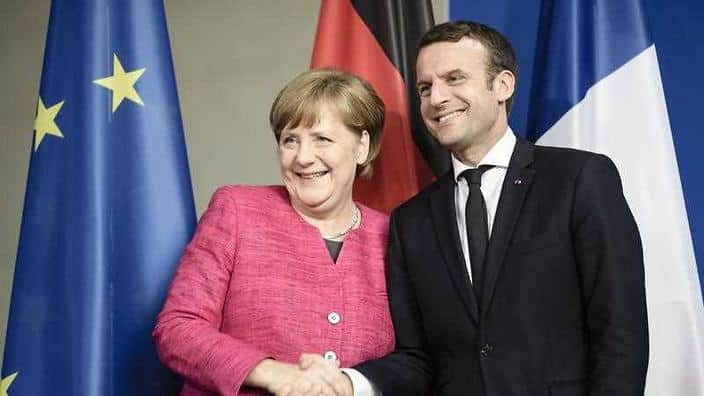 Macron, Merkel