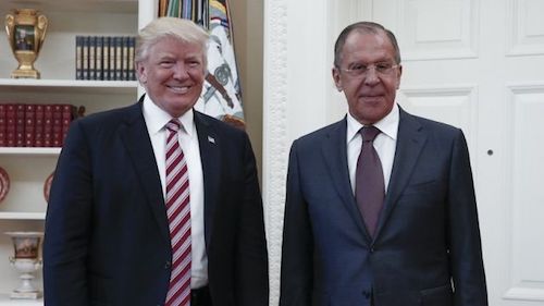 Trump with Russian Officials
