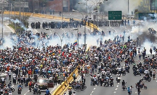 Venezuela New Protest