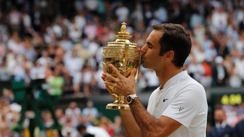 Federer 8th Wimbledon