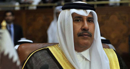 Qatari prince's statement