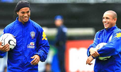 Ronaldinho, Roberto Carlos