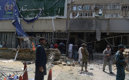 Kabul Bank Suicide Blast