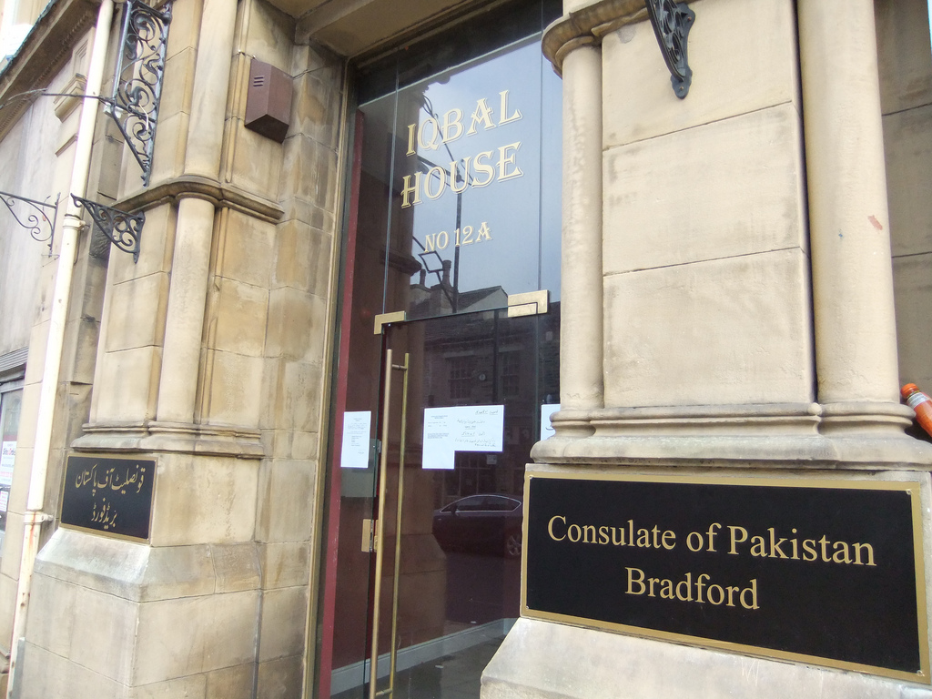 Pakistani consulate Bradford