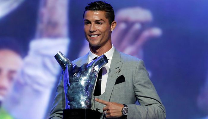 Ronaldo wins UEFA Player
