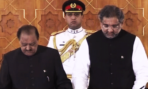 Shahid Khaqan Abbasi PM