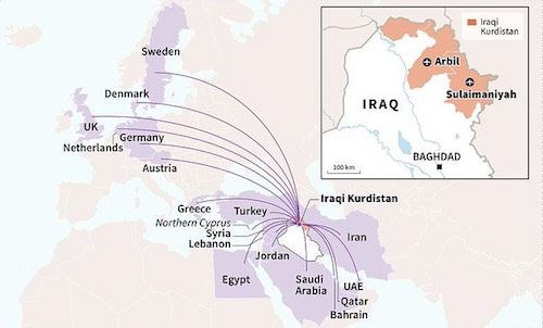 Kurdistan air links