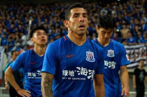 Tevez's battered Shanghai Shenhua