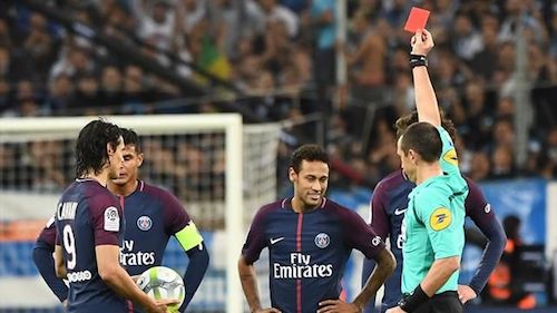 Neymar Red Card