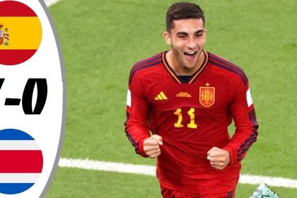 Spain joins World Cup Costa Rica