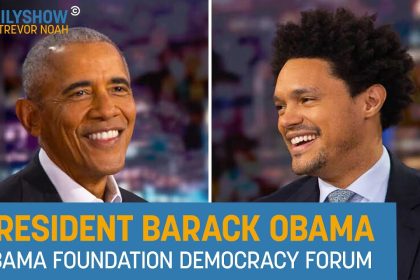 Barack Obama on 'The Daily Show