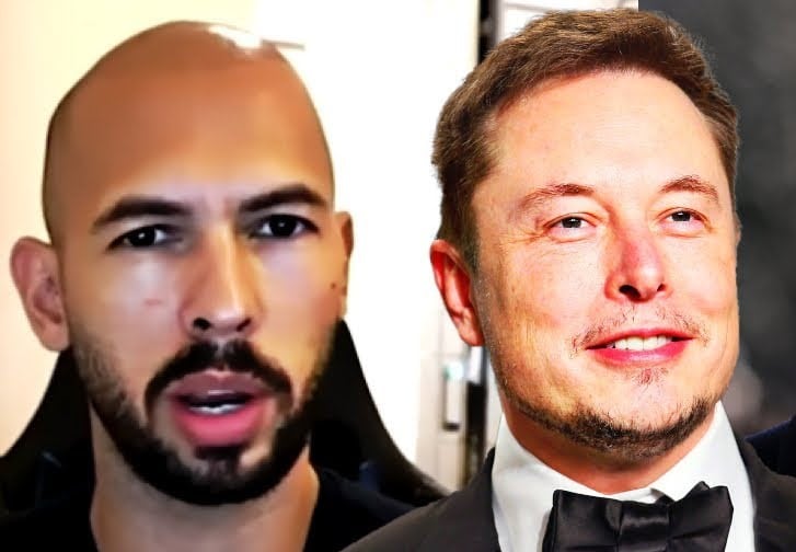 Andrew Tate and Elon Musk