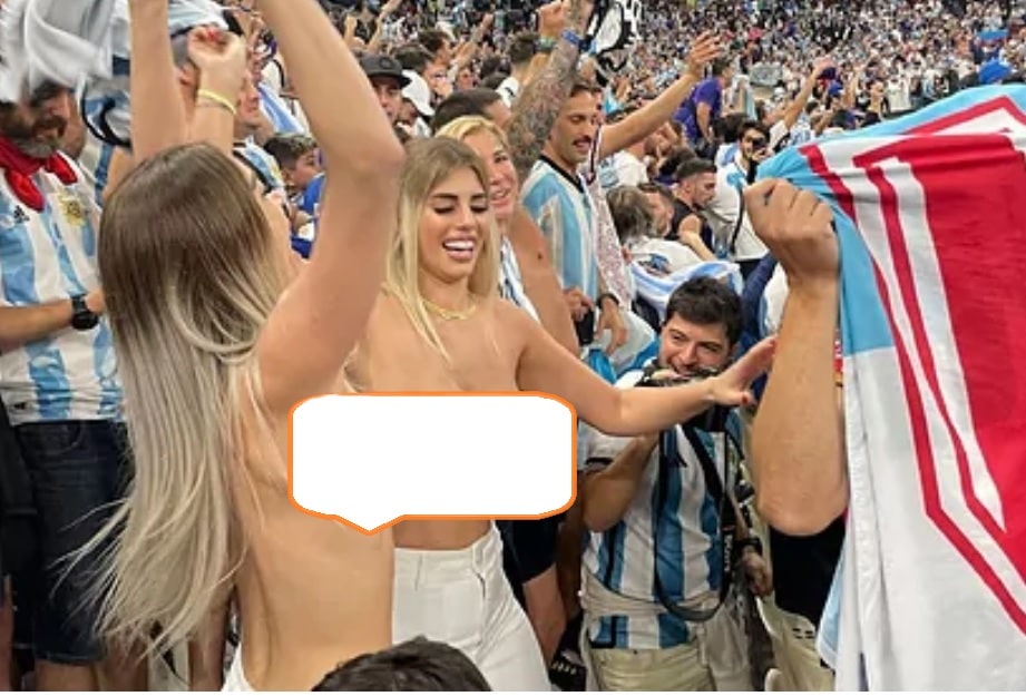 FIFA Argentina's Topless Girls