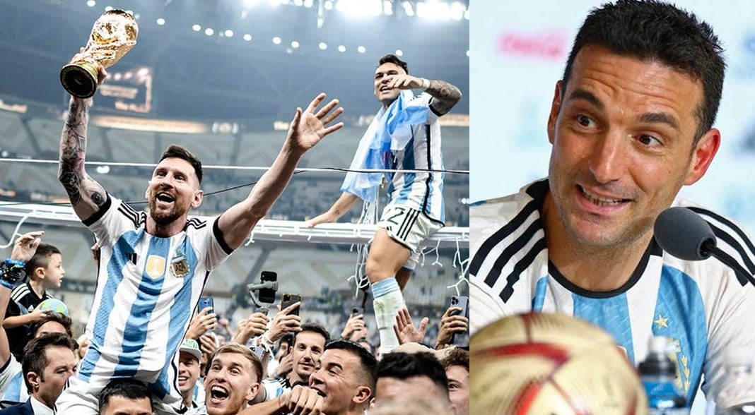 Lionel Messi's Jersey, Argentina Manager Lionel Scaloni, Next World Cup