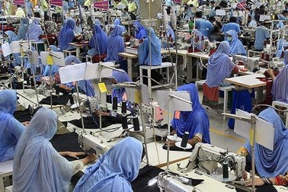 Textile factories in Pakistan
