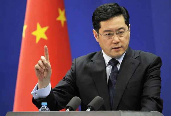 China US ambassador Qin Gang, China's foreign minister