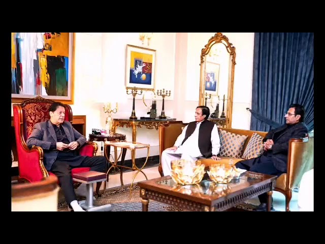 Punjab Chief Minister, Chaudhry Pervaiz Elahi, Imran Khan