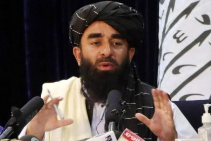 Taliban spokesman Zabiullah Mujahid