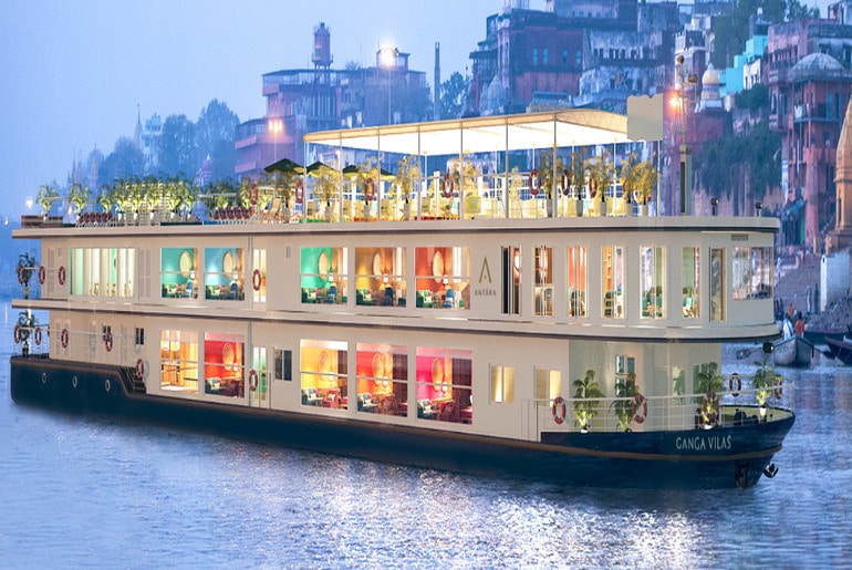Varanasi, MV Ganga Vilas Luxury Cruise, World's Longest River Cruise