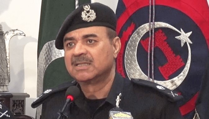 KP Police Cheif Moazzm Jan Ansari