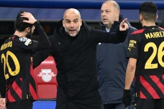 Manchester City Manager, Pep Guardiola, Champions League