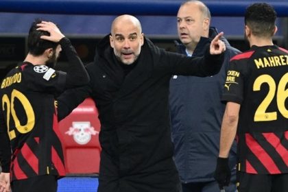 Manchester City Manager, Pep Guardiola, Champions League