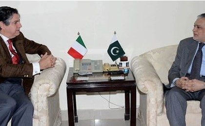 Italian Ambassador to Pakistan Stefano Pontecorvo