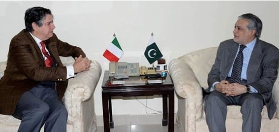 Italian Ambassador to Pakistan Stefano Pontecorvo