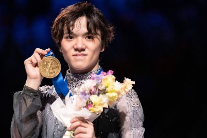 Japan's Shoma Uno, World Figure Skating Winner