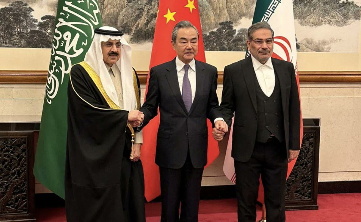 Iran and Saudi Arabia Agreement, Saudi Arabia, China and Iran