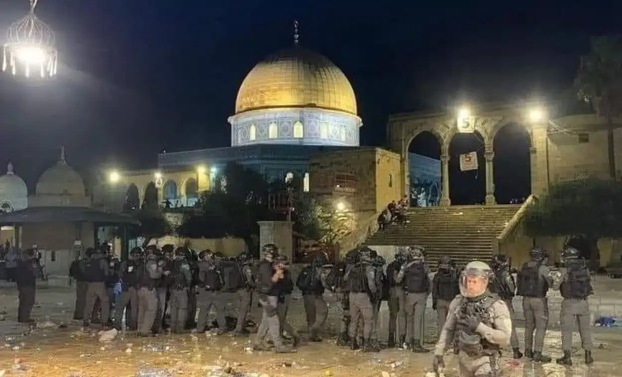 Al-Aqsa Mosque, Jerusalem, Israeli Police, Occupied West Bank
