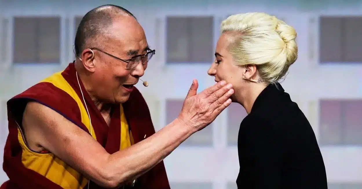 Dalai Lama Controversy, Dalai Lama Inappropriate Behavior, Lady Gaga, Religious Leader