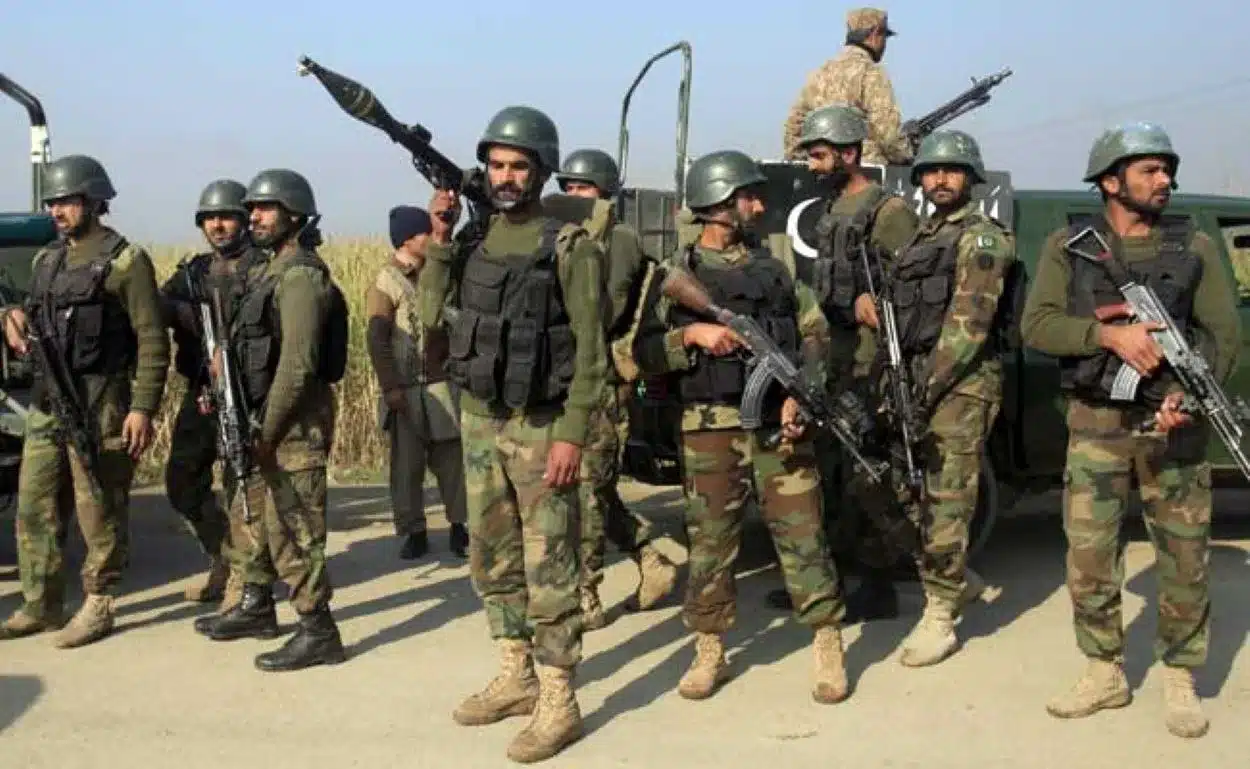 Pakistan Military Troops in Katcha Region
