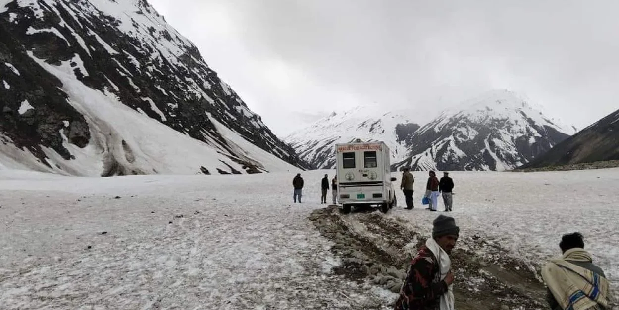 Avalanche in Gilgit-Baltistan