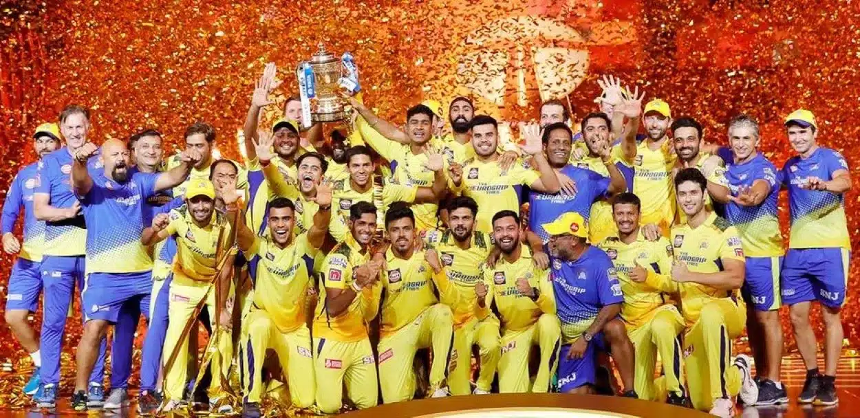"Chennai Super Kings", "IPL 2023" "MS Dhoni", "fifth IPL title", "Gujarat Titans"