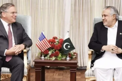 "Pakistan, IMF Program", "US Assistance", "Finance Minister Ishaq Dar", "US Ambassador Donald Blome"