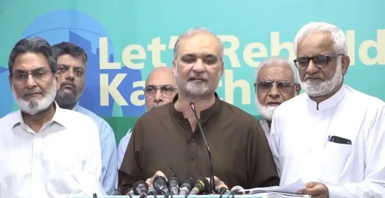 "PTI", "Jamaat-e-Islami", "Hafiz Naeem Ur Rehman", "Karachi Mayor Election", "Pakistan Politics"