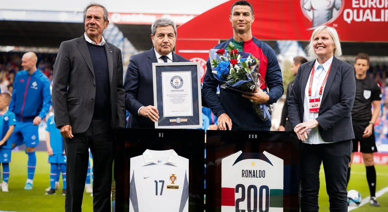 Cristiano Ronaldo Guinness World Records