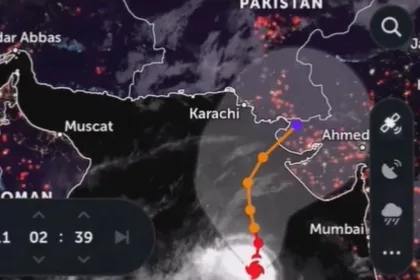 "Cyclonic Storm Biparjoy", "Pakistan Meteorological Department", "Karachi, Arabian Sea"