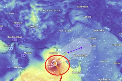 "Cyclonic System Biparjoy", "NDMA Evacuation Plan", "Pakistan Storm Preparations", "Pakistan Meteorological Department"