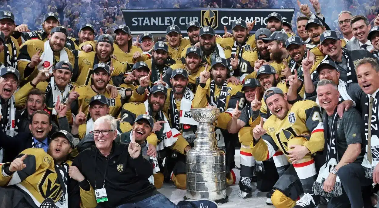"Golden Knights Stanley Cup", "Vegas Victory", "NHL Champions 2023", "Expansion Franchise Success"