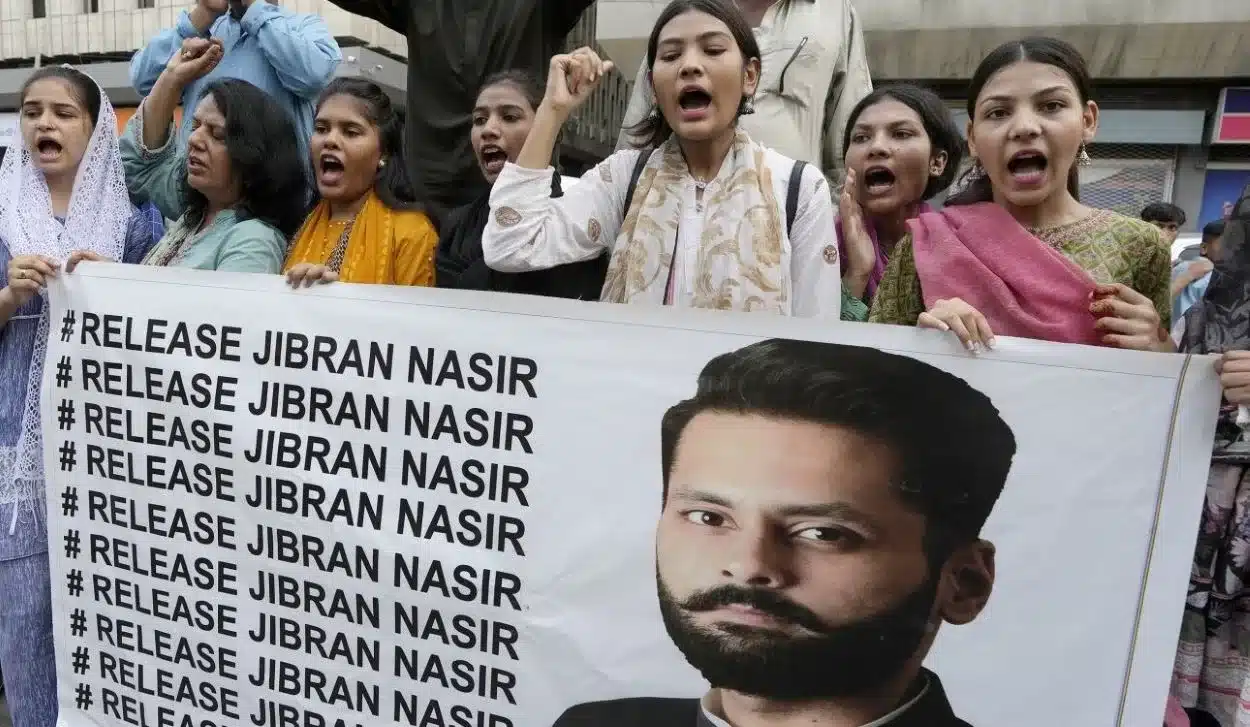 "Jibran Nasir", "Alleged Abduction", "Return Home Safely", "Protest in Pakistan"