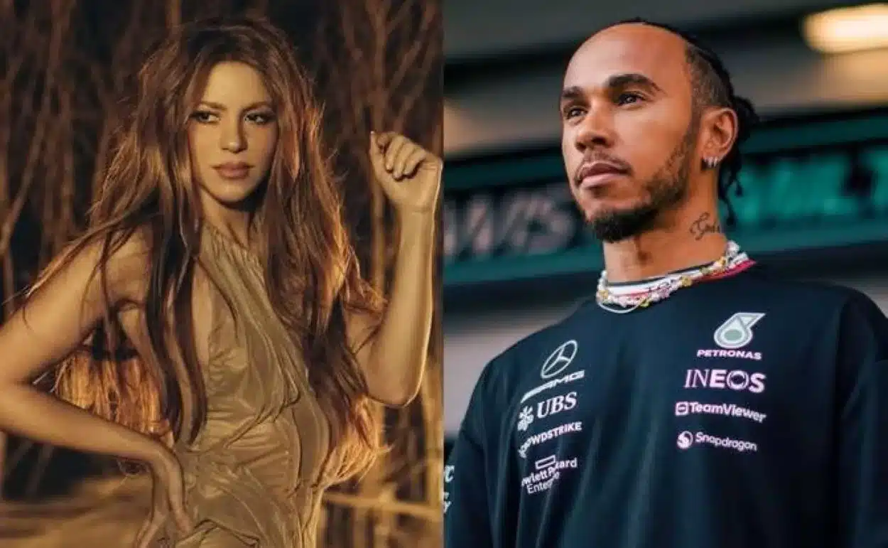 "Lewis Hamilton and Shakira", "Shakira's new relationship", "Lewis Hamilton's dating life"